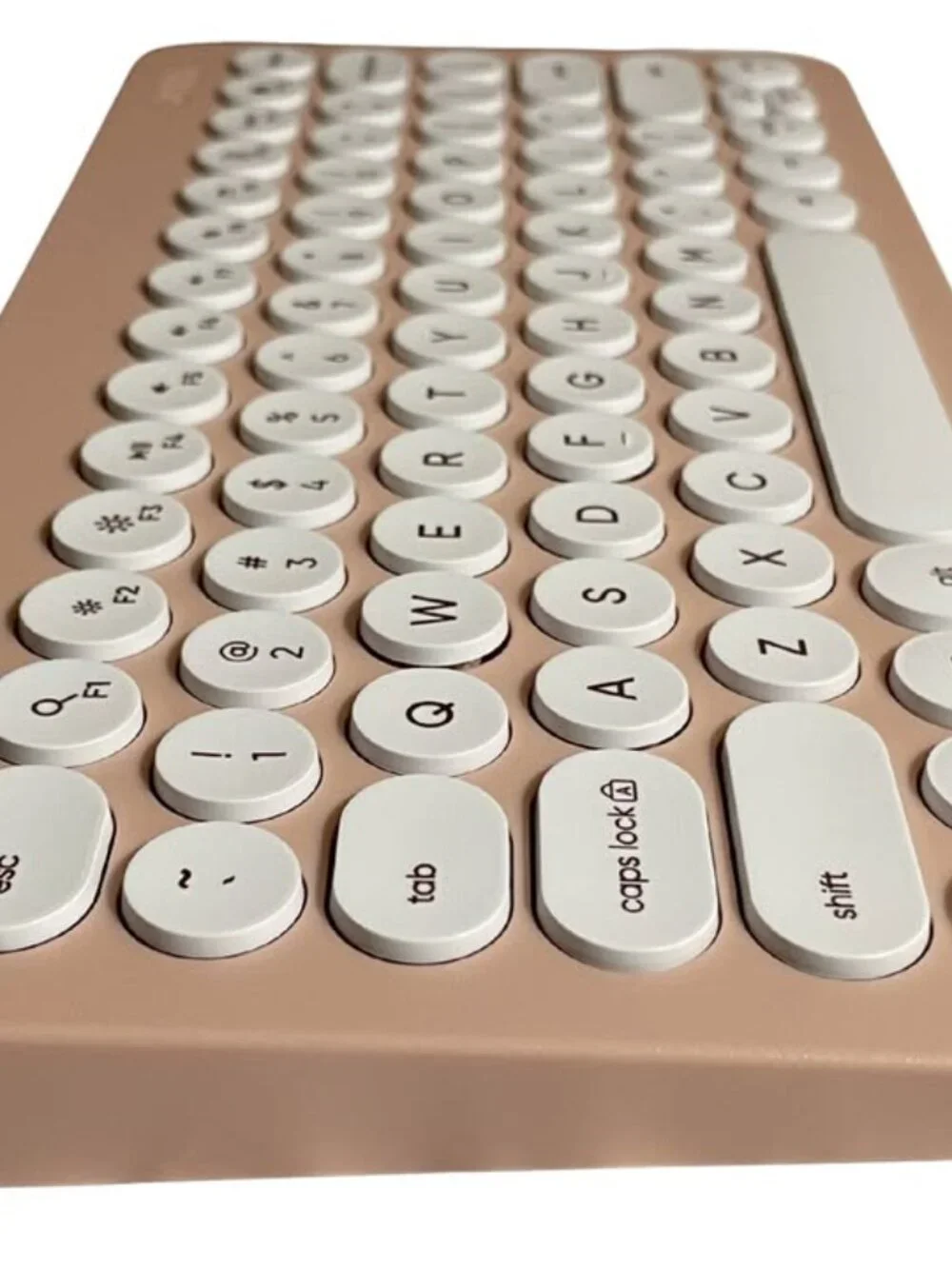 Pink Wireless Keyboard + Mint Green Wireless Mouse Aesthetic Desk Working Bundle